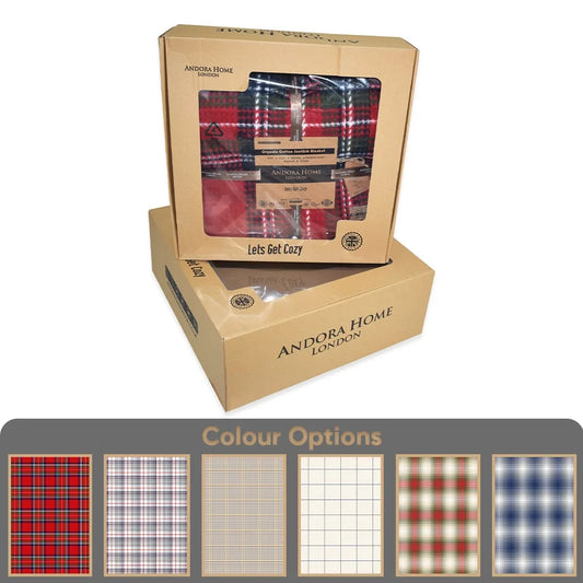 Scottish Cotton Blanket – Tartan