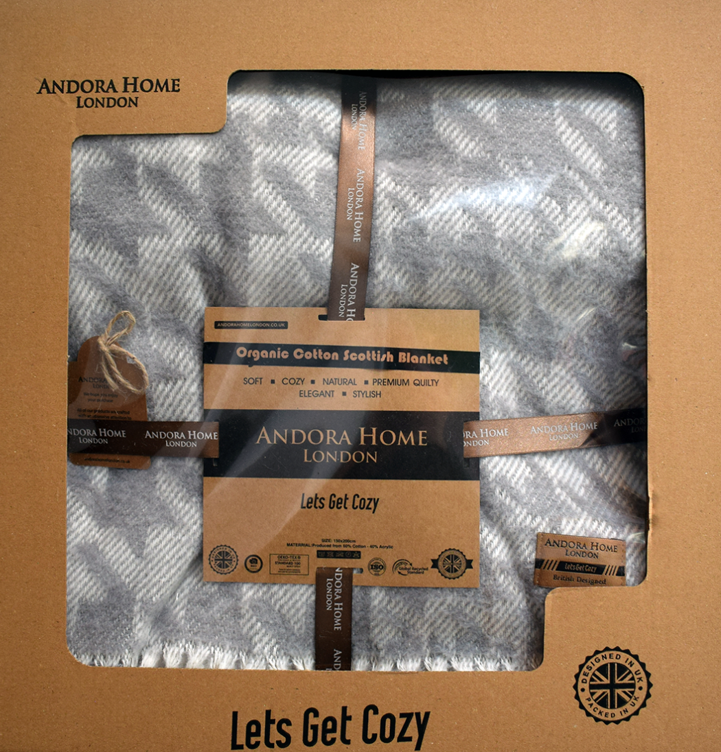 Scottish Cotton Blanket – Bergen
