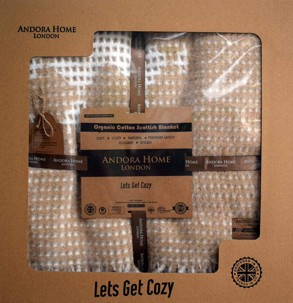 Scottish Cotton Blanket – York