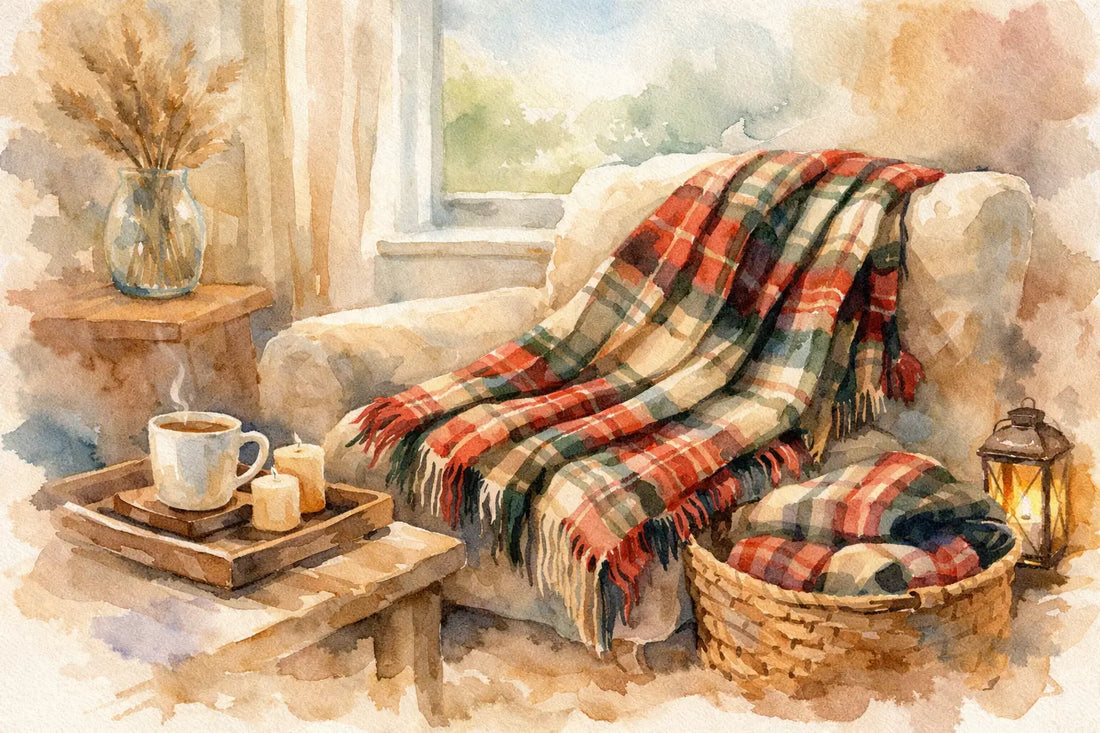 How to Style Tartan Blankets at Home