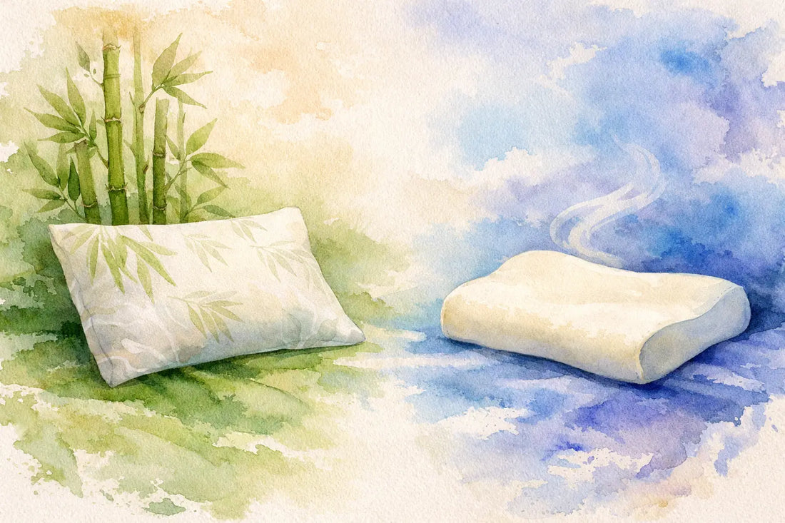 Bamboo Pillow vs Memory Foam: Which Wins?