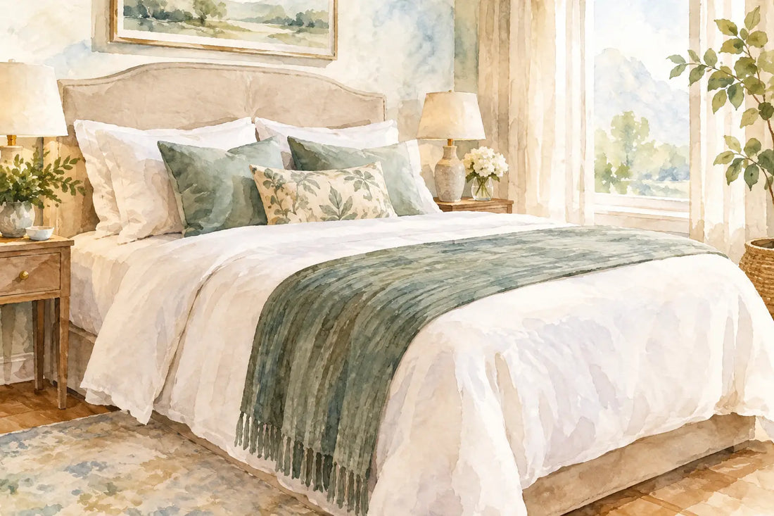 Bed Runners That Make a Bedroom Feel Finished