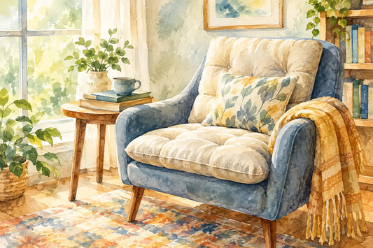 Reading Chair Cushions for Lasting Comfort