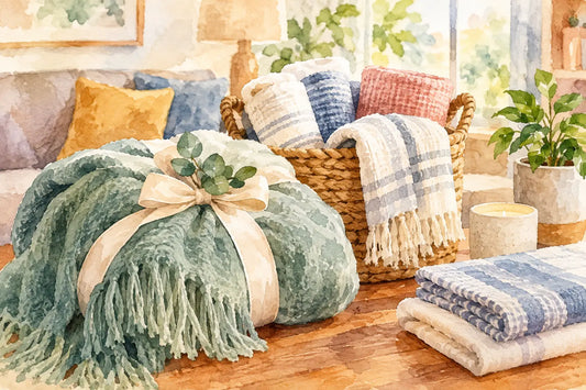 Housewarming Textile Gifts They’ll Use Daily