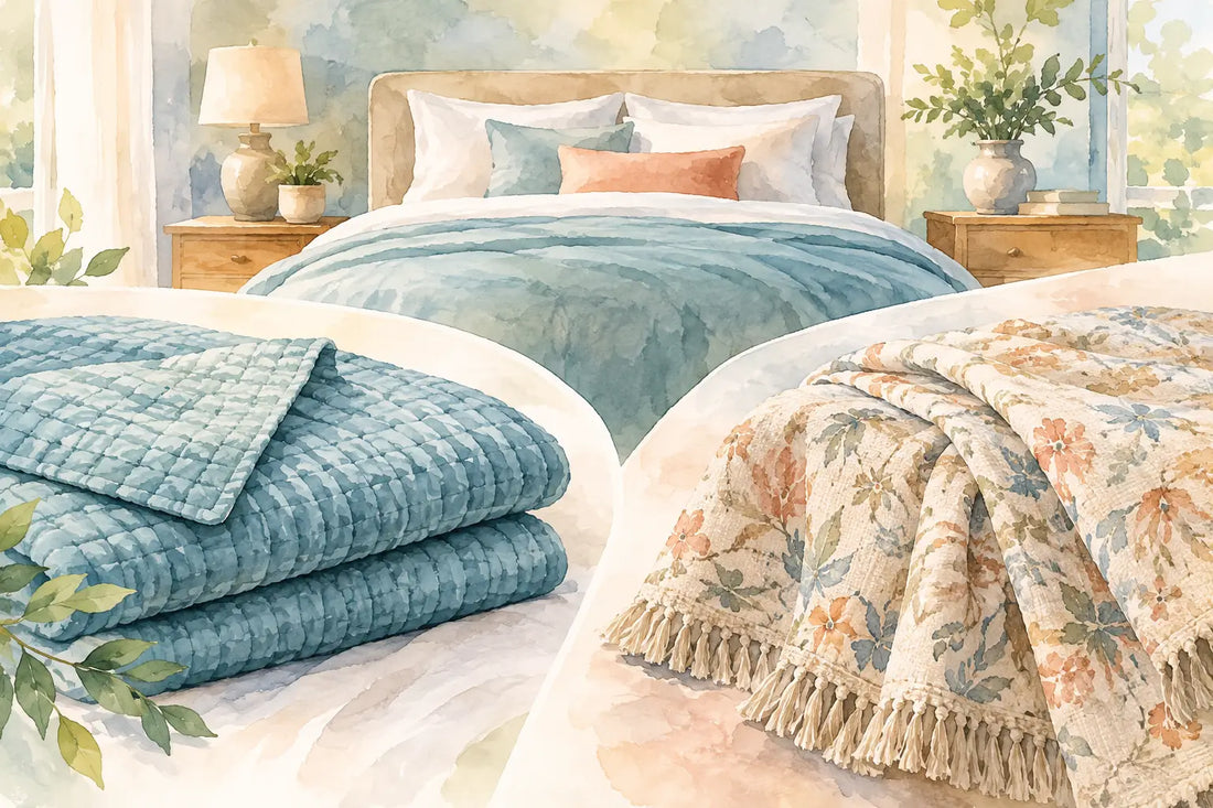 Bedspread Blanket Differences Explained