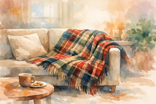 How to Choose a Tartan Blanket for Sofa