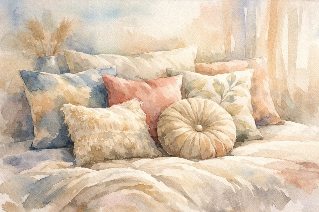 How to Style Bed Cushions Beautifully