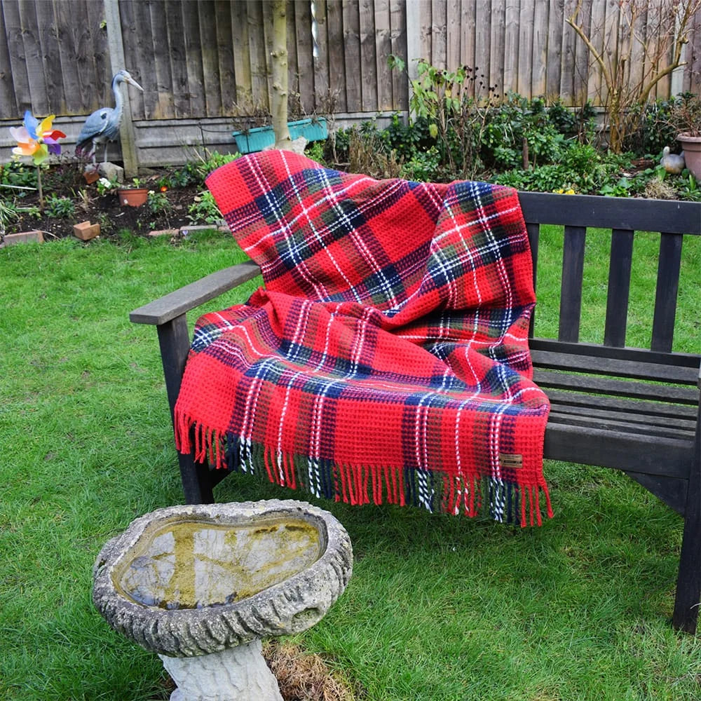 Scottish Cotton Blanket – Tartan