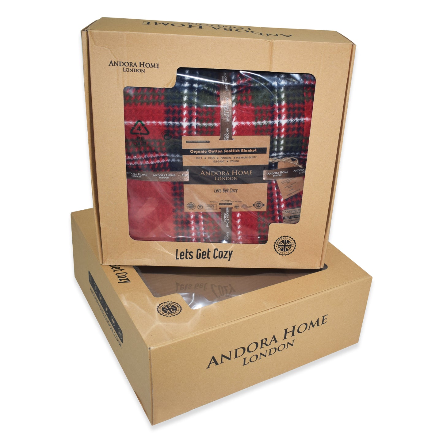 Scottish Cotton Blanket – Tartan