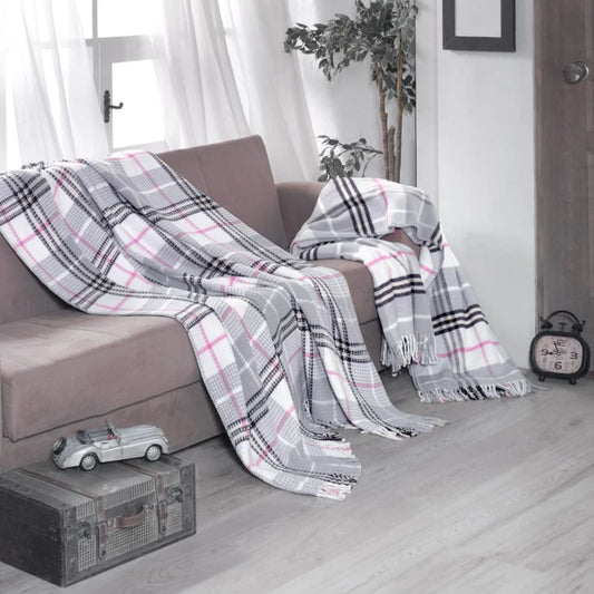 Scottish Cotton Blanket – Tartan