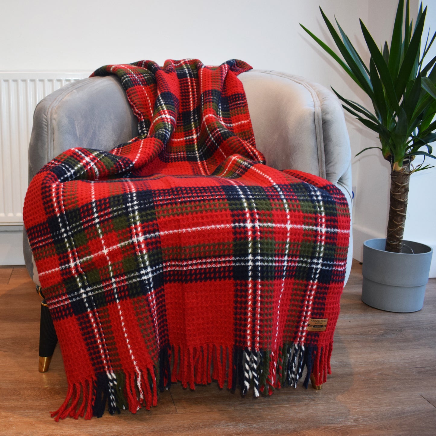 Scottish Cotton Blanket – Tartan