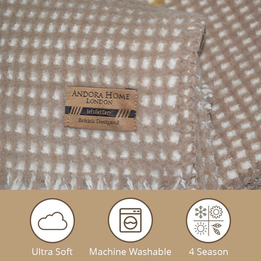 Scottish Cotton Blanket – Tartan