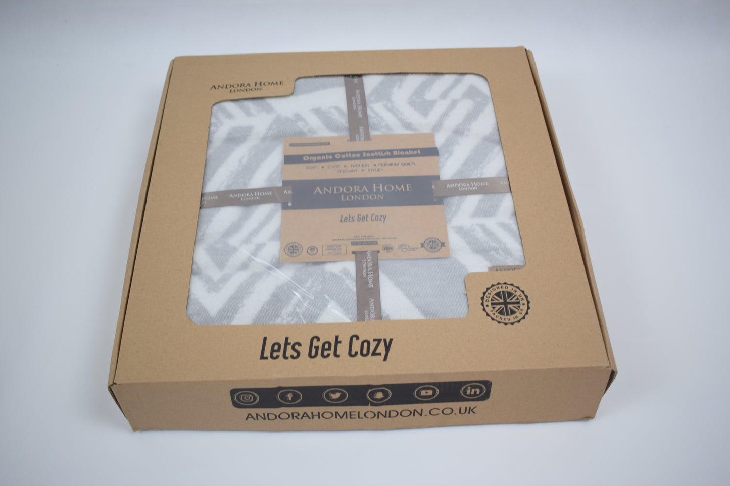 Scottish Cotton Blanket – Iceland