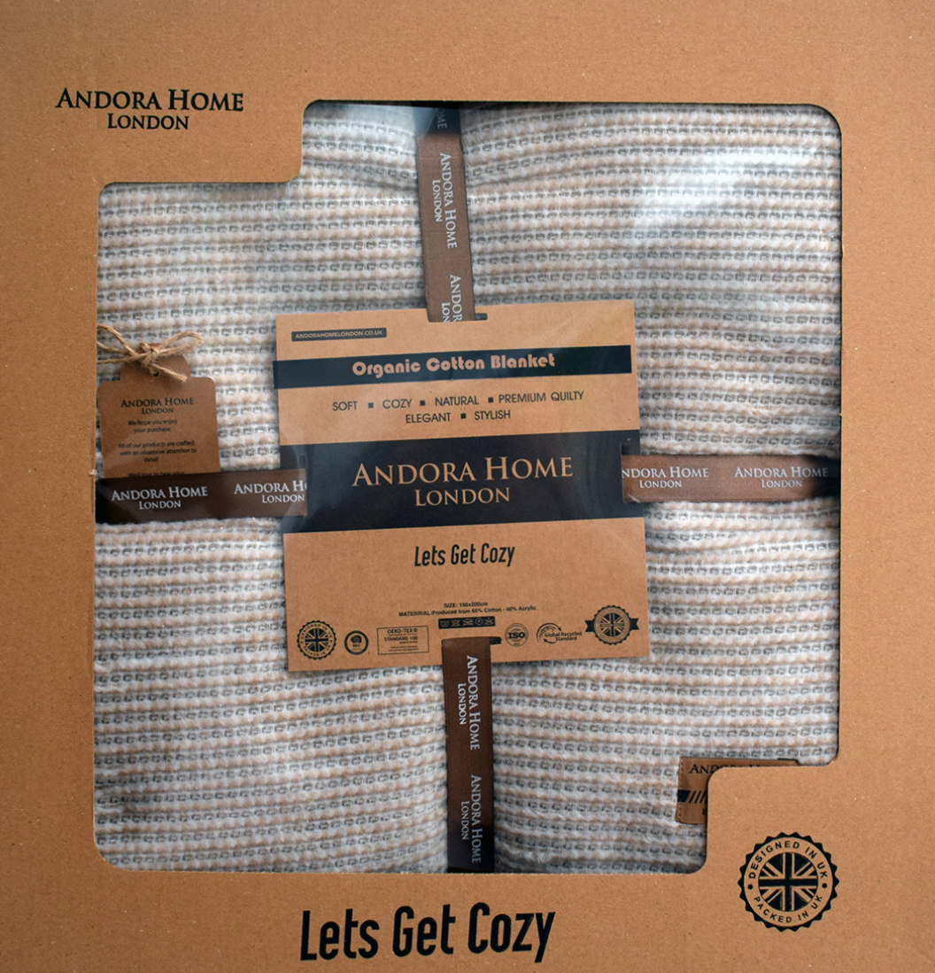 XLarge Cotton Blankets - Vienna