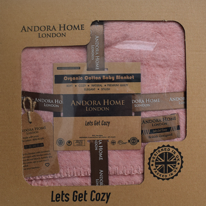 Plain Cotton Baby Blankets - Albina