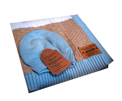 Organic Cotton Baby Knitted Blankets - Bangor