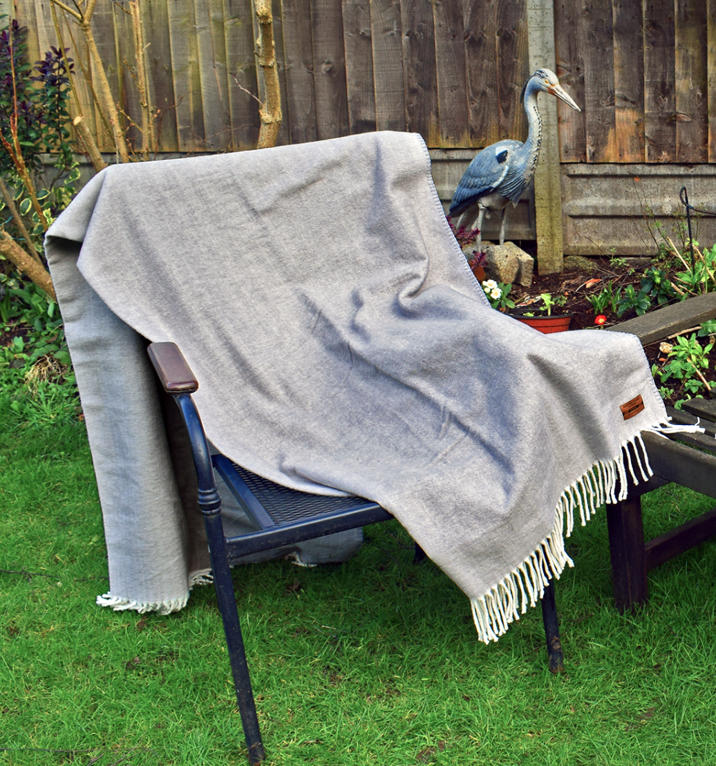 Scottish Cotton Blanket – Herringbone