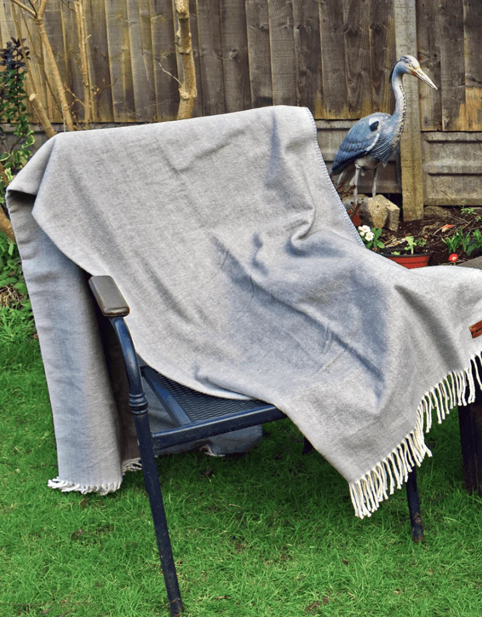 Scottish Cotton Blanket – Herringbone