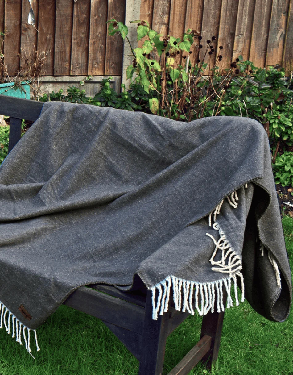Scottish Cotton Blanket – Herringbone