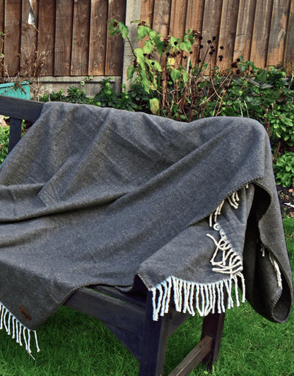 Scottish Cotton Blanket – Herringbone