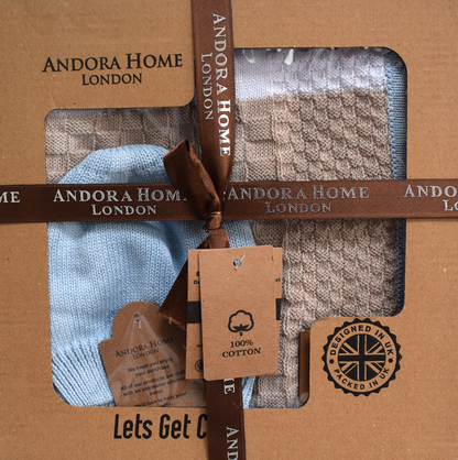 Organic Cotton Baby Knitted Blankets - Lisburn